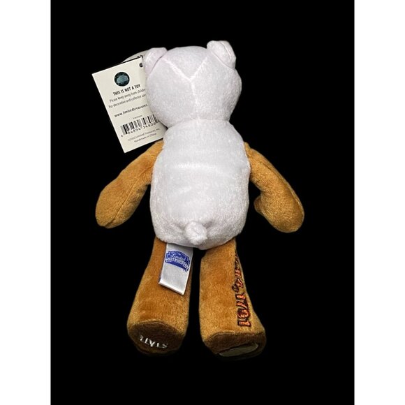 2001 Limited Treasures Vermont State Quarter Coin Bean Bear Plush - Picture 4 of 5